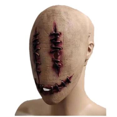 Imagem de Máscara facial Smile Ghost Sack Latex Full Face Party Cosplay - yiweis