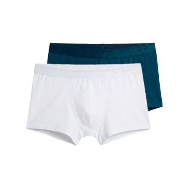 Imagem de Kit com 2 Cuecas Sunga Lupo 480-003 Colorido, Branco, G