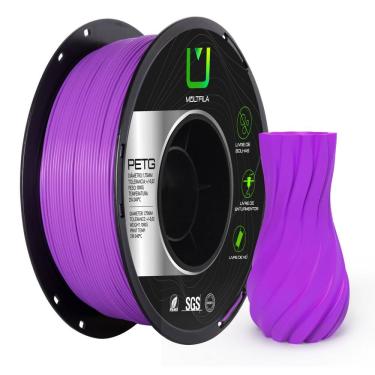 Imagem de Filamento Petg Roxo 1kg Multfila Para Impressora 3d 1.75mm