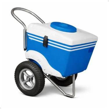 Imagem de Carrinho de Sorvetes 300 Picolés T375 Thermototal, BrancoTampaAzul