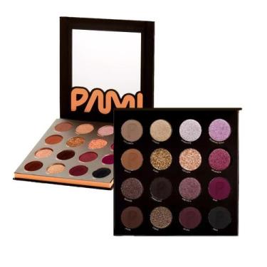 Imagem de Paleta de Sombras Pam By Pamella 16 Cores Preciosos!
