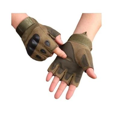 Imagem de Luvas Táticas De Dedo Inteiro Para Caça, Camping, Ciclismo, Hiking, Pa