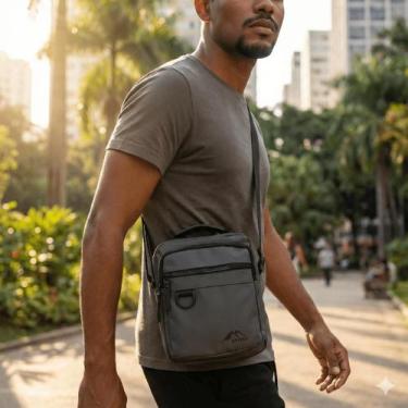 Imagem de Bolsa Unissex Stella Luna Shoulder Bag Média Cinza Escuro, Cinza escur