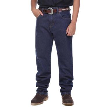 Imagem de Calca Jeans Infantil Meninos Wrangler 13MWJPW, Azul, 10