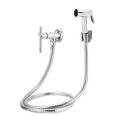 Imagem de Ducha Higiênica Luxo 100% Metal Completa ¼ Volta C-69 - ALPHA HIDROMET