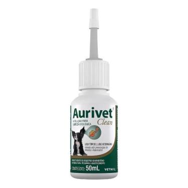 Imagem de Aurivet Clen Solução Otológica Para Cães e Gatos 50ml - Vetnil