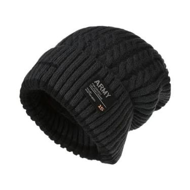 Imagem de Gorro De Inverno Unissex Grosso E Quente, Boné De Ciclismo Tricotado P