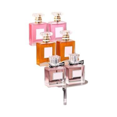Imagem de Prateleira De Acrílico Transparente Para Mesa, Organizador De Perfumes