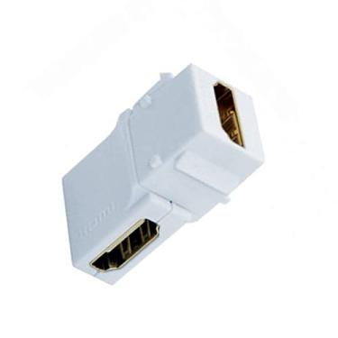 Imagem de Keystone HDMI 90 Graus Emenda Branco