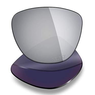 Imagem de Mryok Lentes de reposição XELD para Oakley Frogskins Mix OO9428 - Stills Silver