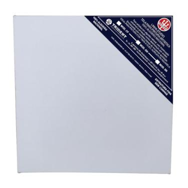 Imagem de Tela Linha Studio CF Trident, 50 x 50 x 3,5 cm, Tecido Algodão, Grampeada por Trás, CF-50X50X3,5