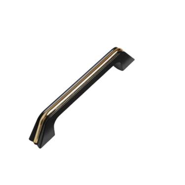 Imagem de Alças gaveta armário móveis alças de cozinha para maçaneta da porta gaveta móveis maçaneta da cozinha preto branco dourado ferragens, 103,96 ouro preto