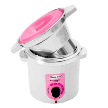 Imagem de Panela Termocera Junior Megabel Corpo Rosa  400G Com Refil - Mega Bell