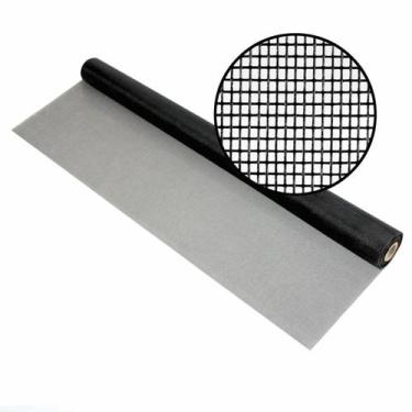 Imagem de Tela Mosquiteira Fibra Vidro Preta 10,00 x 1,00m - Telas MM