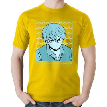 Imagem de Camiseta Algodão Fall Down Seven Times, Stand Up Eight - Foca na Moda,