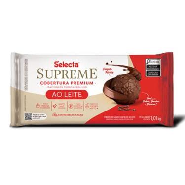 Imagem de Chocolate Cobertura Selecta Supreme Ao Leite 1,01kg