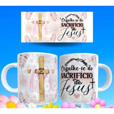 Imagem de Caneca gospel frases religiosas versículos bíblicos motivacionais 51 -