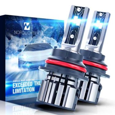 Imagem de Lâmpadas de neblina 9007 N NORDLICHTER 6500K Xenon White 600% mais bri