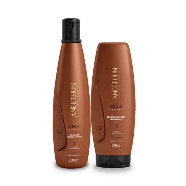 Imagem de Aneethun Kera Shampoo Reestruturante 300ml + Máscara Condicionante 250g