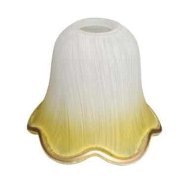 Imagem de Baoblaze Lâmpada de lâmpada de vidro pendente lâmpada leve capa de fazenda teto de teto decoração de sombra clara para arandelas de parede sala de jantar Cafe