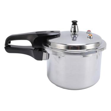 Imagem de Panela de Pressão, Liga de Alumínio Alta Eficiência à Prova de Explosão Grande Capacidade Panela de Pressão para Conservas para Fogões a Gás Indução Elétrica (18cm/3l)