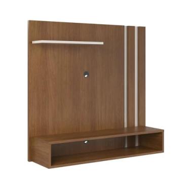 Imagem de Painel Para TV 32 Polegadas Com 2 Nichos - casa decor, freijó