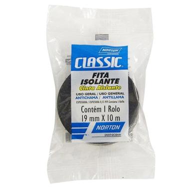 Imagem de Fita Isolante Norton Classic 19mm x 10m Importada - Embalagem com 24 Unidades