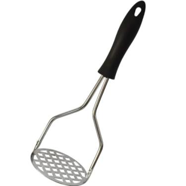 Imagem de Amassador de Batata Inox Manual Para Purê com Cabo Plástico Anti Calor