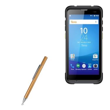 Imagem de BoxWave Caneta Stylus compatível com código de barras - Scanner portátil de código de barras dos EUA 2023 (5,5 polegadas) - Caneta Stylus capacitiva FineTouch, caneta Stylus super precisa - ouro