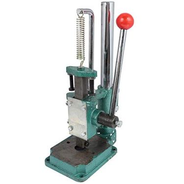 Imagem de Máquina de Prensa Manual, Pequenos Prensas à Mão para Desktop Punch Crimper para Usinar Peças Pequenas, Prensagem, Fascinante, Corte, Flexão, Roupas, Bolsas, Botões (JH-16 Cabeça