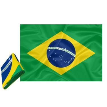 Imagem de Bandeira Brasil 3,00x2,00m Tamanho Oficial Envio Imediato - WCAN