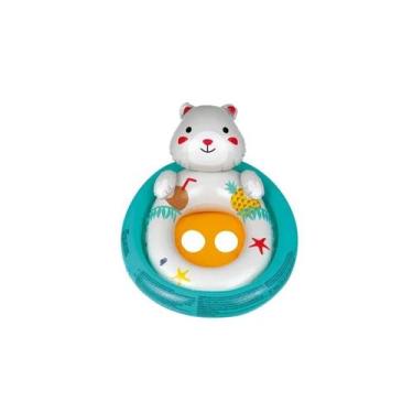 Imagem de Boia inflavel oval com fralda bichinhos - mor