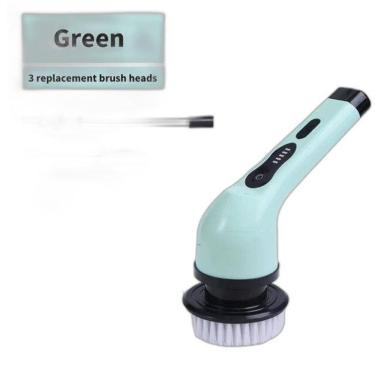 Imagem de Esfregão Escova Limpeza Elétrica Recarregável Giratória 360