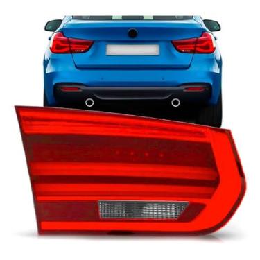 Imagem de Lanterna Tampa Traseira BMW Série 3 2016 a 2018  Lado Esquerdo (Motori