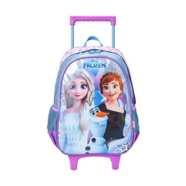 Imagem de Mochila de Rodinha Princess Frozen Original Disney 13180 - Xeryus