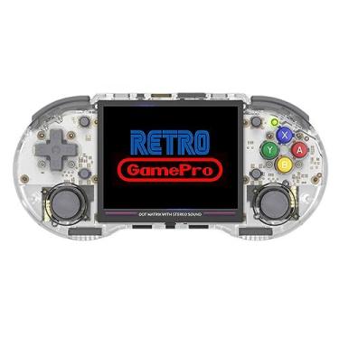 Imagem de RG353PS Plug & Play Video Games 128G Tf Card Built-in 9000+ Games,RG353PS Handheld Game with 3.5-inch IPS Screen Supports HDMI Multimedia Network Playback,Bluetooth Gamepad (Anbernic RG353PS White)