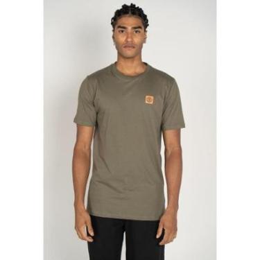 Imagem de Camiseta Element M/C Joint Texture Verde Escuro-VERDE ESCURO-P-Masculino