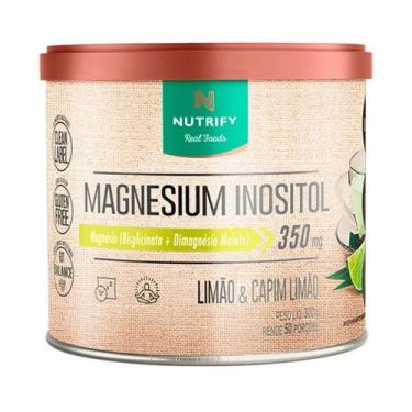 Imagem de Magnesium Inositol 350mg (300g) - Sabor: Limão e Capim Limão - Nutrify