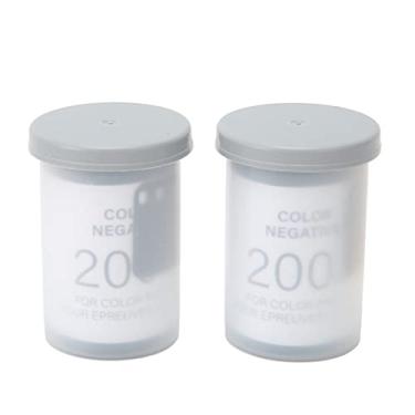 Imagem de POENVFPO Filme 35mm 2 Rolos ISO 200 Filme Negativo Colorido de Alta Saturação para 135 Câmeras Fotografia Estilo Vintage Com 8 Exposições Cada Rolo Ideal para Retratos e Fotos Com Pouca Luz