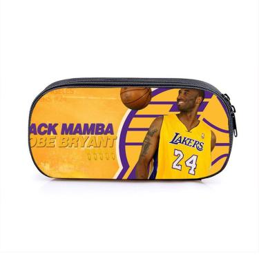 Imagem de Estojo para lápis Kobes Bryants Cartoon Anime de grande capacidade