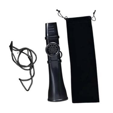 Imagem de Yunhgft Kazoo, Flauta Musical Profissional, Leve E Portátil, com Bolsa de Armazenamento. Fácil de Aprender, Ideal para Lembrancinhas de Festa, Presentes para, Preto