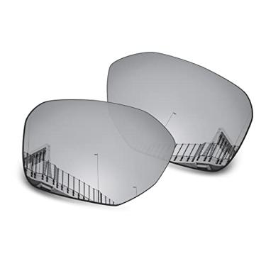 Imagem de Well-aimed Lentes de substituição compatíveis com óculos de sol Oakley Savitar OO6047 - prata irídio polarizado