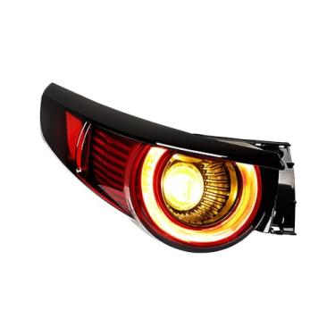 Imagem de Astra Depot Substituição da lanterna traseira esquerda para Mazda CX30 CX-30 2020-2023 Luz traseira de seta de freio externo lado do motorista DGH951160A DGH951160B