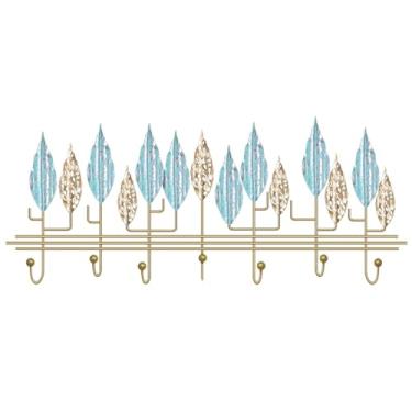 Imagem de KHUTRW3D Ganchos de parede, ganchos de parede escandinavos, ganchos decorativos criativos, ganchos para casacos de parede, prateleiras de ferro, porta de entrada, chave, ganchos para casacos, gancho