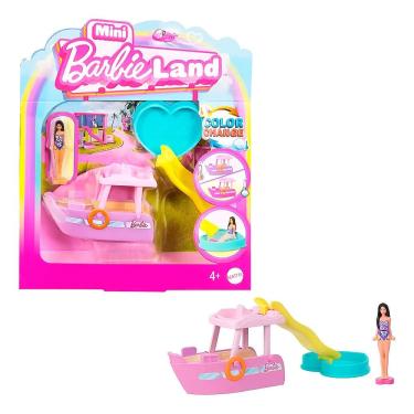 Imagem de Boneca Barbie Mini Barbieland Navio dos Sonhos HYF38 HYF41 - Mattel
