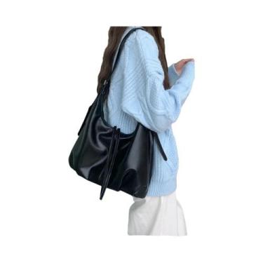 Imagem de Bolsa Transversal Retro De Grande Capacidade Para Mulheres, Moda Casua