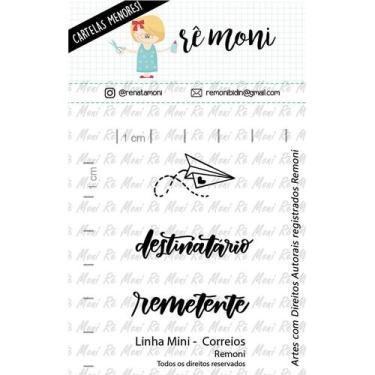 Imagem de Carimbo Mini Correios  Cod 41000019 - 01 Unidade - Lilipop Carimbos - 