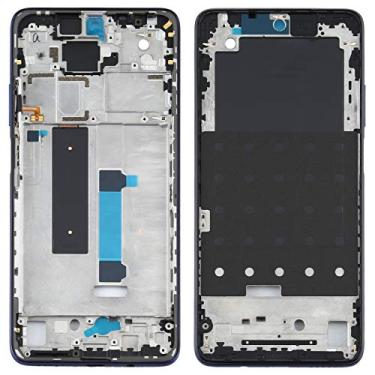 Imagem de HONGYAN Peças de substituição de telefone celular Placa de moldura de quadro LCD da casa frontal original para xiaomi mi 10t lite 5g m2007j17g Acessórios telefônicos