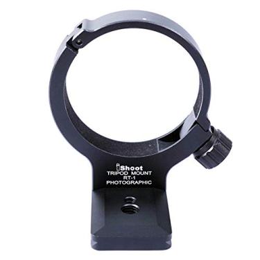 Imagem de iShoot Anel de montagem de tripé de lente aprimorado de 68 mm para Nikon AF-S 300 mm F/4E PF ED VR e Nikon AF-S 70-200 mm F/4G ED VR, com lente ARCA-Swiss para placa de liberação rápida para cabeça de tripé tipo Arca