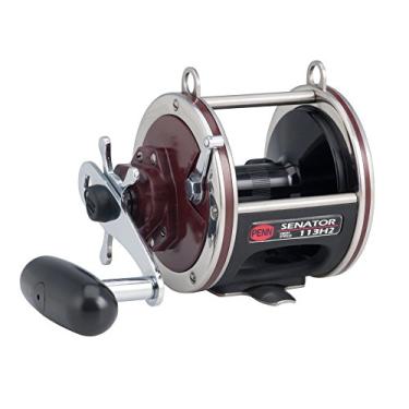 Imagem de PENN Carretel de pesca convencional Special Senator Star Drag Nearshore/Offshore, HT-100 Star Drag, máximo de 9 kg | 9 kg, carretel de alumínio usinado e anodizado